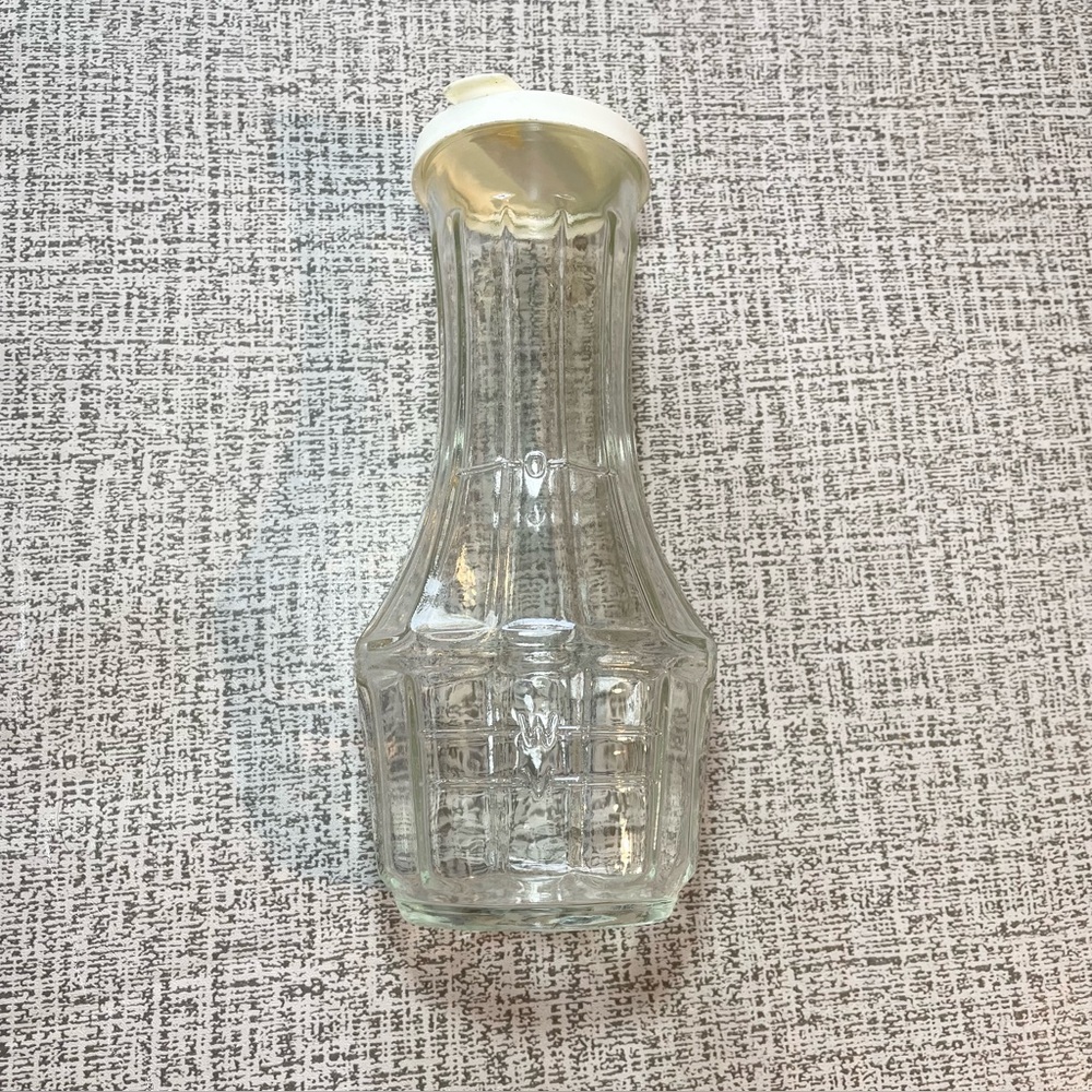 Vintage Good Seasons Glass Cruet Dressing Bottle